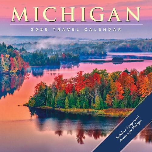 Cover image for Michigan 2026 12 X 12 Wall Calendar