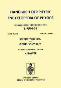 Cover image for Geophysik III / Geophysics III