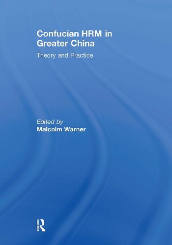 Cover image for Confucian HRM in Greater China