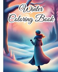 Cover image for Winter Coloring Book