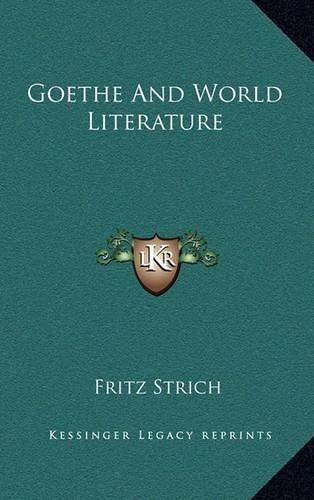 Goethe and World Literature