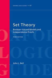 Cover image for Set Theory: Boolean-Valued Models and Independence Proofs