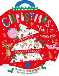 Cover image for Christmas Magic Activity Book (With Shiny Foil Stickers)