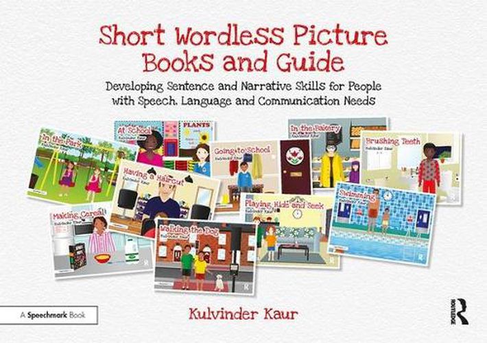 Cover image for Short Wordless Picture Books and Guide: Developing Sentence and Narrative Skills for People with Speech, Language and Communication Needs