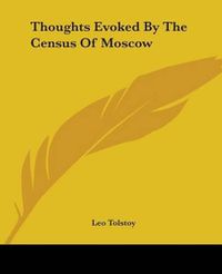Cover image for Thoughts Evoked By The Census Of Moscow