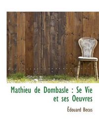 Cover image for Mathieu de Dombasle