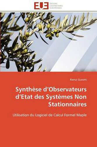 Cover image for Synth Se D'Observateurs D'Etat Des Syst Mes Non Stationnaires