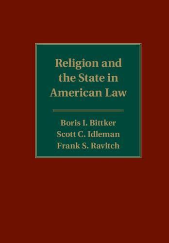 Cover image for Religion and the State in American Law