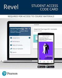 Cover image for Revel for Social Psychology -- Access Card