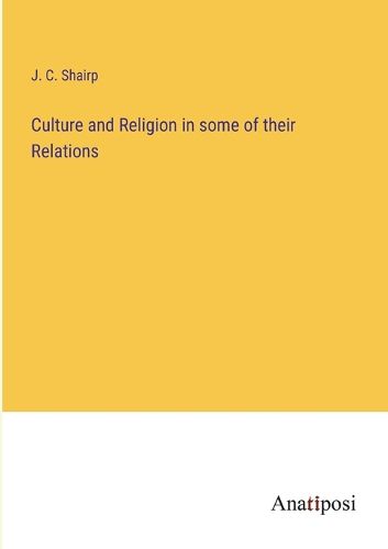 Cover image for Culture and Religion in some of their Relations