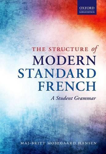 Cover image for The Structure of Modern Standard French: A Student Grammar