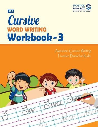 Cover image for SBB Cursive Word Writing Workbook - 3