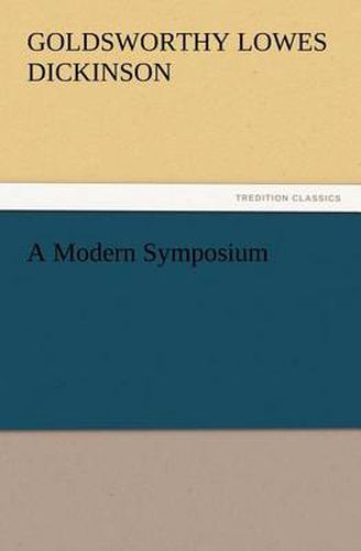 Cover image for A Modern Symposium