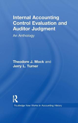 Cover image for Internal Accounting Control Evaluation and Auditor Judgement: An Anthology