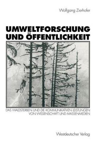 Umweltforschung und Offentlichkeit