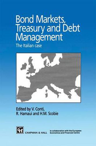 Cover image for Bond Markets, Treasury and Debt Management: The Italian case