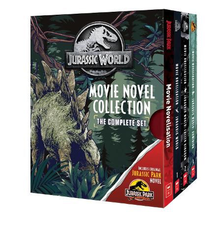Cover image for Jurassic World: Movie Novel 4-Book Collection: The Complete Set (Universal)