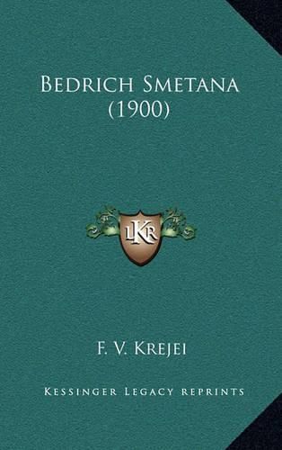 Cover image for Bedrich Smetana (1900)