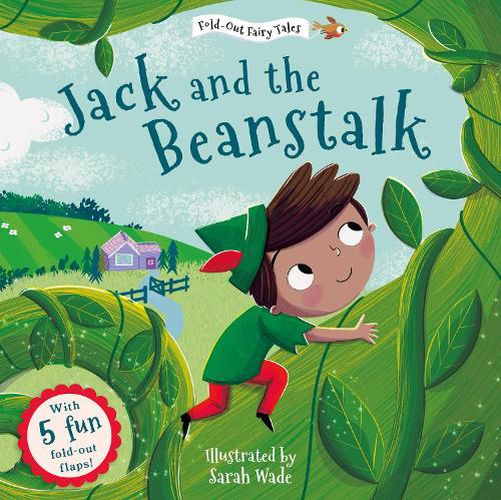 Cover image for Jack and the Beanstalk (Fold-Out Fairy Tales)