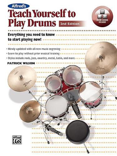 Cover image for Alfred's Teach Yourself to Play Drums: 2nd Edition