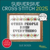 Cover image for Subversive Cross Stitch 2025 Wall Calendar