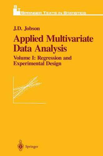 Cover image for Applied Multivariate Data Analysis: Regression and Experimental Design