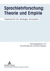 Cover image for Sprachlehrforschung: Theorie und Empirie: Festschrift fuer Ruediger Grotjahn