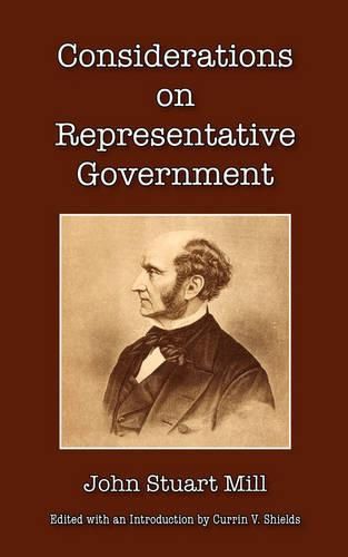 Cover image for Considerations on Representative Government