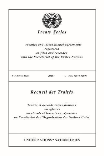 Treaty Series 3035 (English/French Edition)