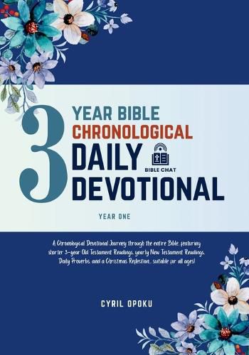 Cover image for 3-Year Bible Chronological Daily Devotional (Year One)
