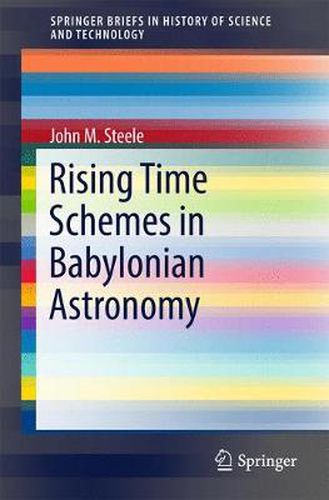 Cover image for Rising Time Schemes in Babylonian Astronomy