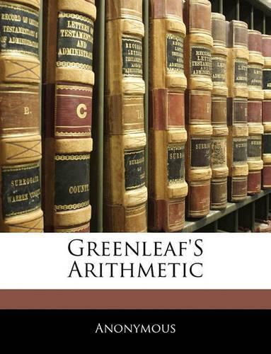 Cover image for Greenleaf's Arithmetic