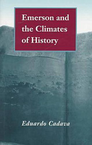 Cover image for Emerson and the Climates of History