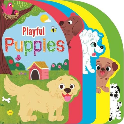 Cover image for Playful Puppies: Shaped Board Book