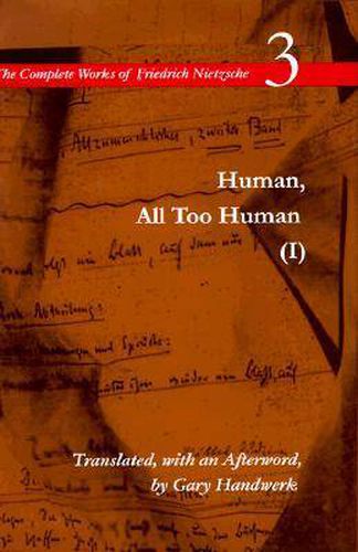 Cover image for Human, All Too Human I: Volume 3