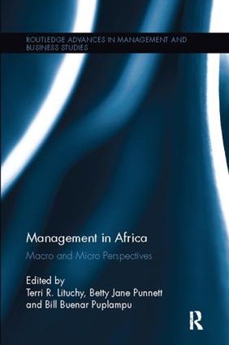 Cover image for Management in Africa: Macro and Micro Perspectives