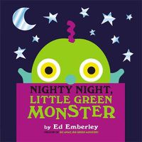 Cover image for Nighty Night, Little Green Monster