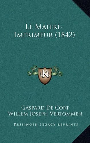 Le Maitre-Imprimeur (1842)