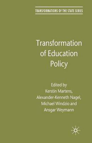 Cover image for Transformation of Education Policy