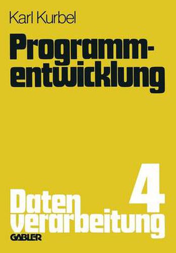 Cover image for Programmentwicklung: Datenverarbeitung