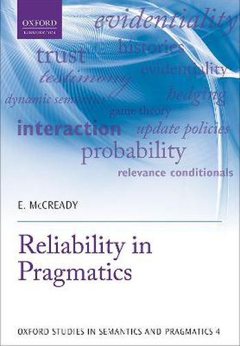 Cover image for Reliability in Pragmatics