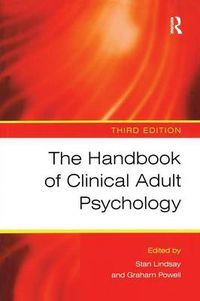 Cover image for The Handbook of Clinical Adult Psychology
