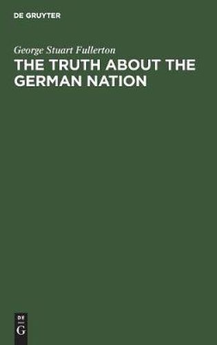 The truth about the german nation