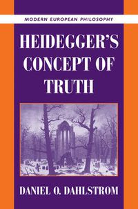 Cover image for Heidegger's Concept of Truth