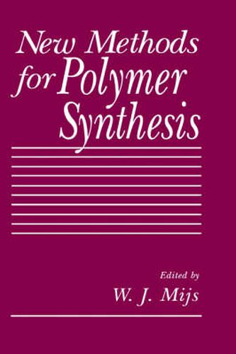 Cover image for New Methods for Polymer Synthesis