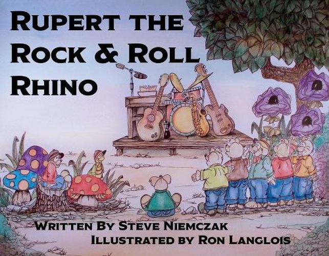 Cover image for Rupert the Rock & Roll Rhino