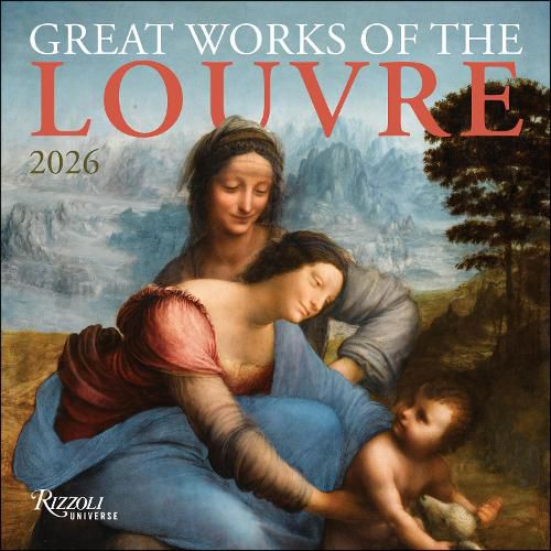 Cover image for Great Works of the Louvre 2026 Wall Calendar