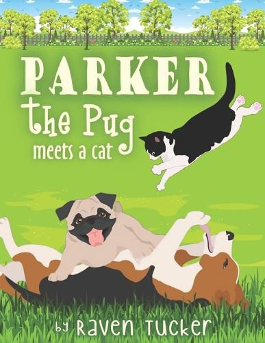Cover image for Parker the Pug Meets a Cat