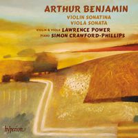 Cover image for Benjamin: Violin Sonatina & Viola Sonata