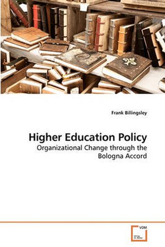 Cover image for Higher Education Policy